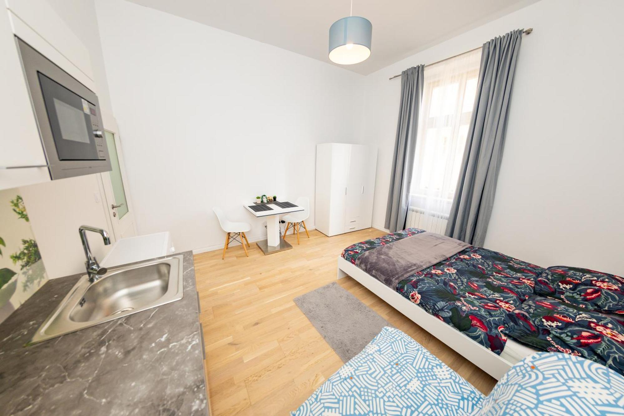 Wenceslas Square Apartment Praha Bagian luar foto
