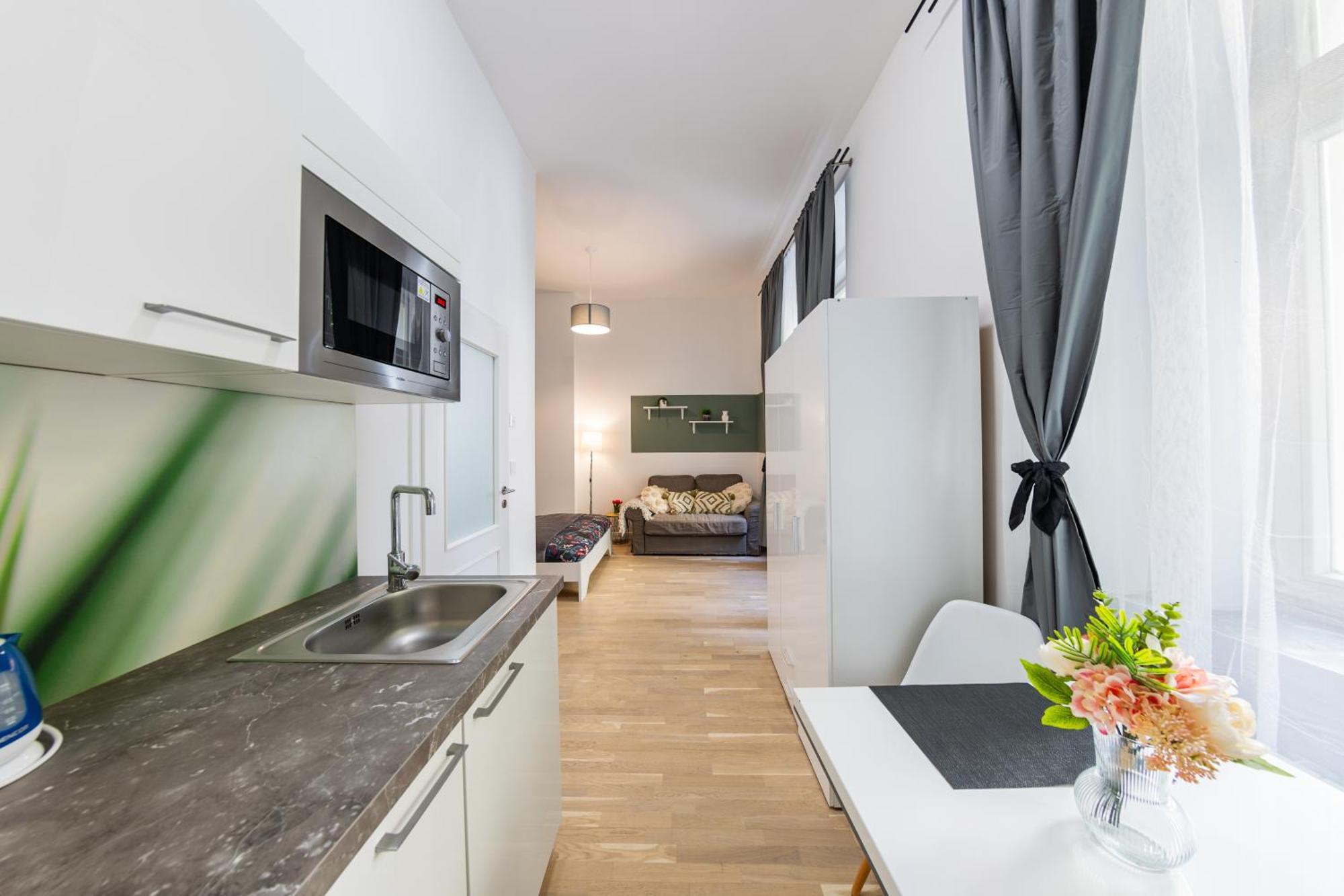Wenceslas Square Apartment Praha Bagian luar foto